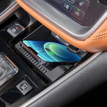 Z0C-h15W Car Wireless Charger Mobile Phone Charger Charging Pad Plate Charging Holder for Subaru Outback