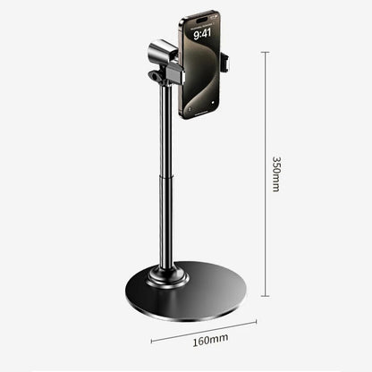 Phone Desktop Stand Live Broadcast Overhead Adjustable Lifting Telescopic Selfie Rotating Aluminum Alloy Support Frame