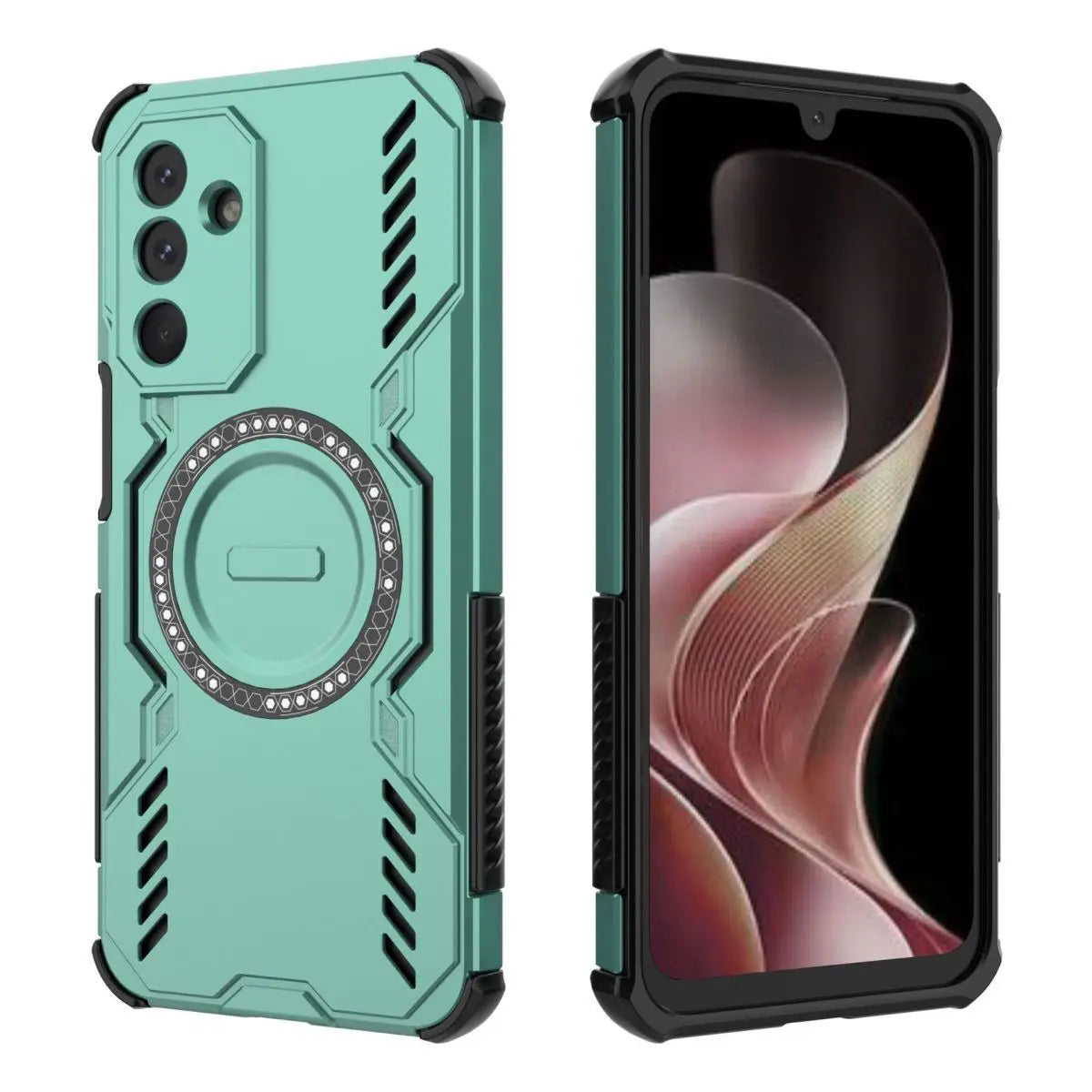High Quality Magnetic Cooling Phone Case For Samsung Galaxy M36 A07 A56 S25 Plus S25 Ultra S25 Edge A26 M56  A36 A15 Cases