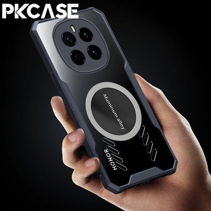 PKCASE Magnetic Heat Dissipation Phone Case For Honor 400 100 X60 X50 GT X9c Smart X9b X9a X9 5G Magic 7 Pro Lite Play 60 Cover
