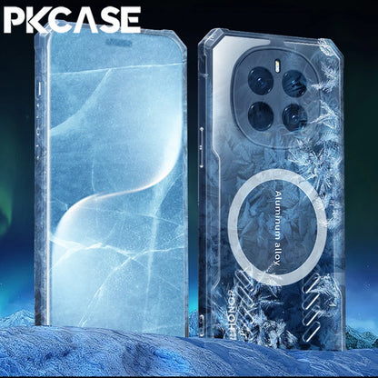 PKCASE Magnetic Heat Dissipation Phone Case For Honor 400 100 X60 X50 GT X9c Smart X9b X9a X9 5G Magic 7 Pro Lite Play 60 Cover