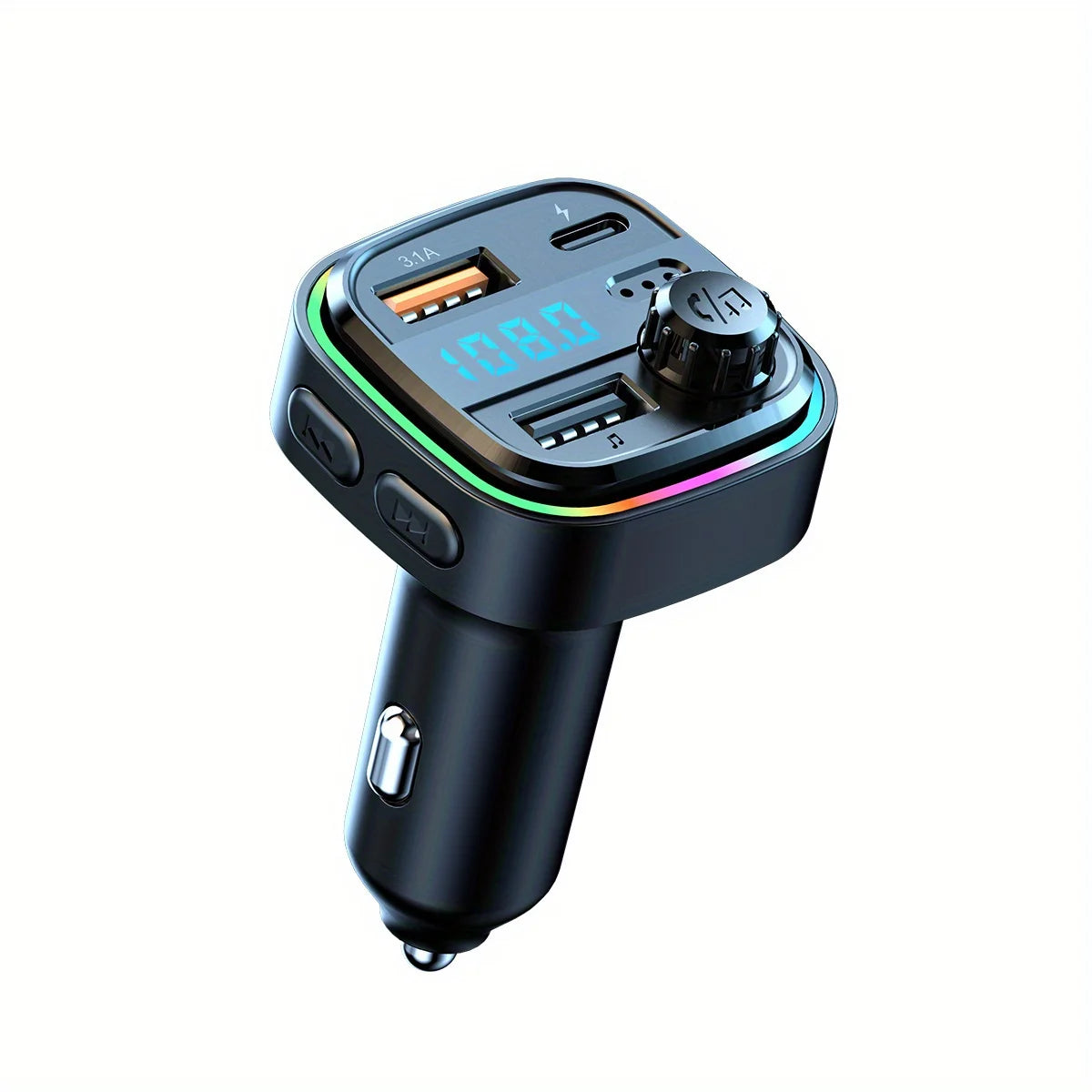 Fast Charging BT Car MP3 Player - Stream Music and Charge Your Devices on The Go Car Usb Charger  Battery Charger 12v