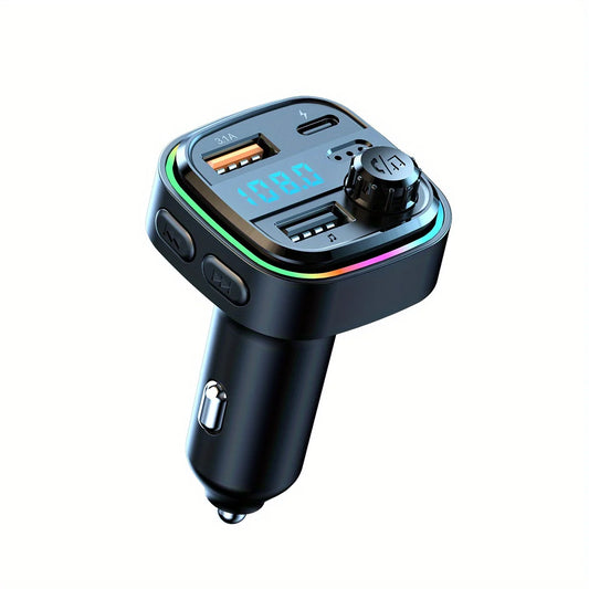 Fast Charging BT Car MP3 Player - Stream Music and Charge Your Devices on The Go Car Usb Charger  Battery Charger 12v